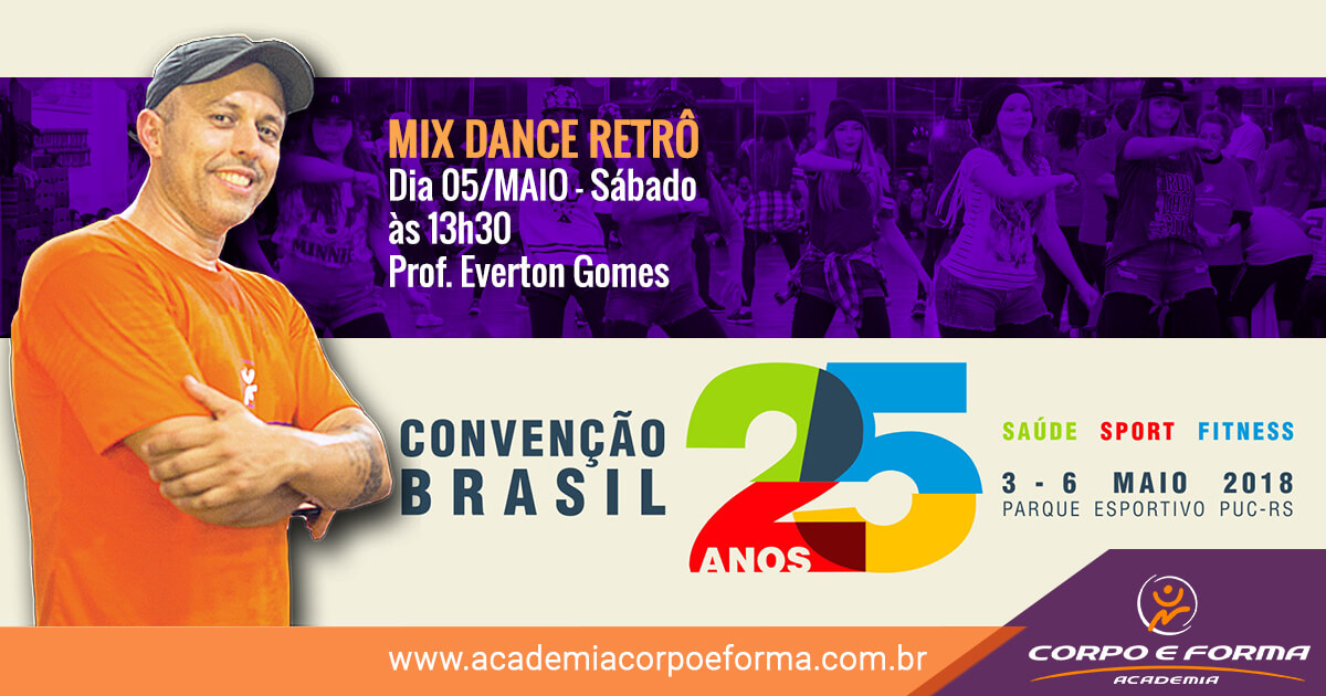 convenção Brasil - academia corpo e forma - everton gomes