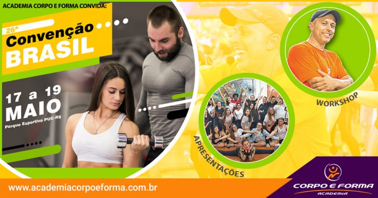 26ª Convenção Brasil - de 17 a 19 de Maio no Parque Esportivo da PUC